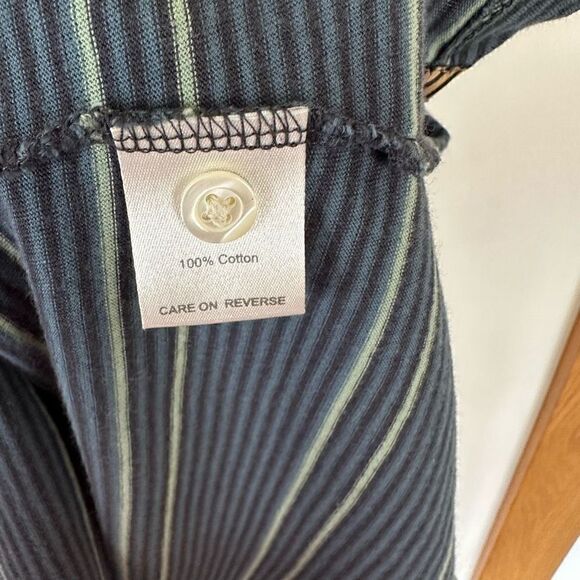 Billy Reid Men’s Contrasting Horizontal Stripe Polo Shirt - Picture 7 of 8